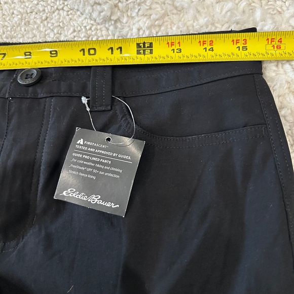 Eddie Bauer Women’s Guide Pro Pants Black Size 8 Style 2227 - Picture 7 of 12